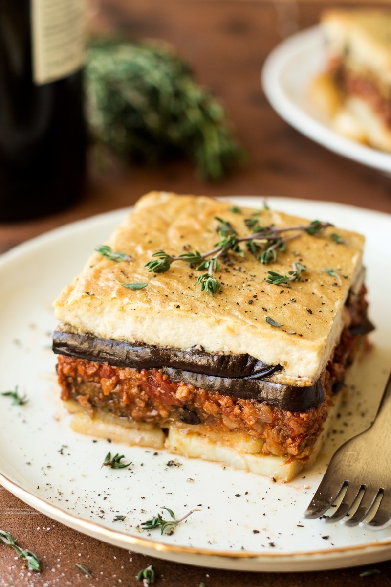  Vegan Moussaka With Creamy Béchamel